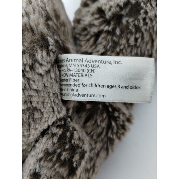 Animal Adventure Vintage Plush Teddy Bear with Red Ribbon‎ & Heart Accent 18 in - Picture 10 of 10